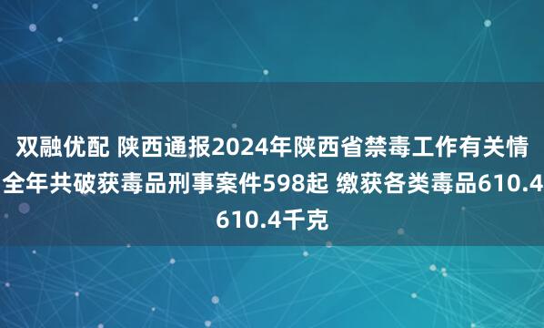 双融优配 陕西通报2024年陕西省禁毒工作有关情况:全年共破获毒品刑事案件598起 缴获各类毒品610.4千克